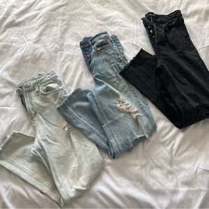 Wild Fable Denim Jeans Bundle - Black and Blue